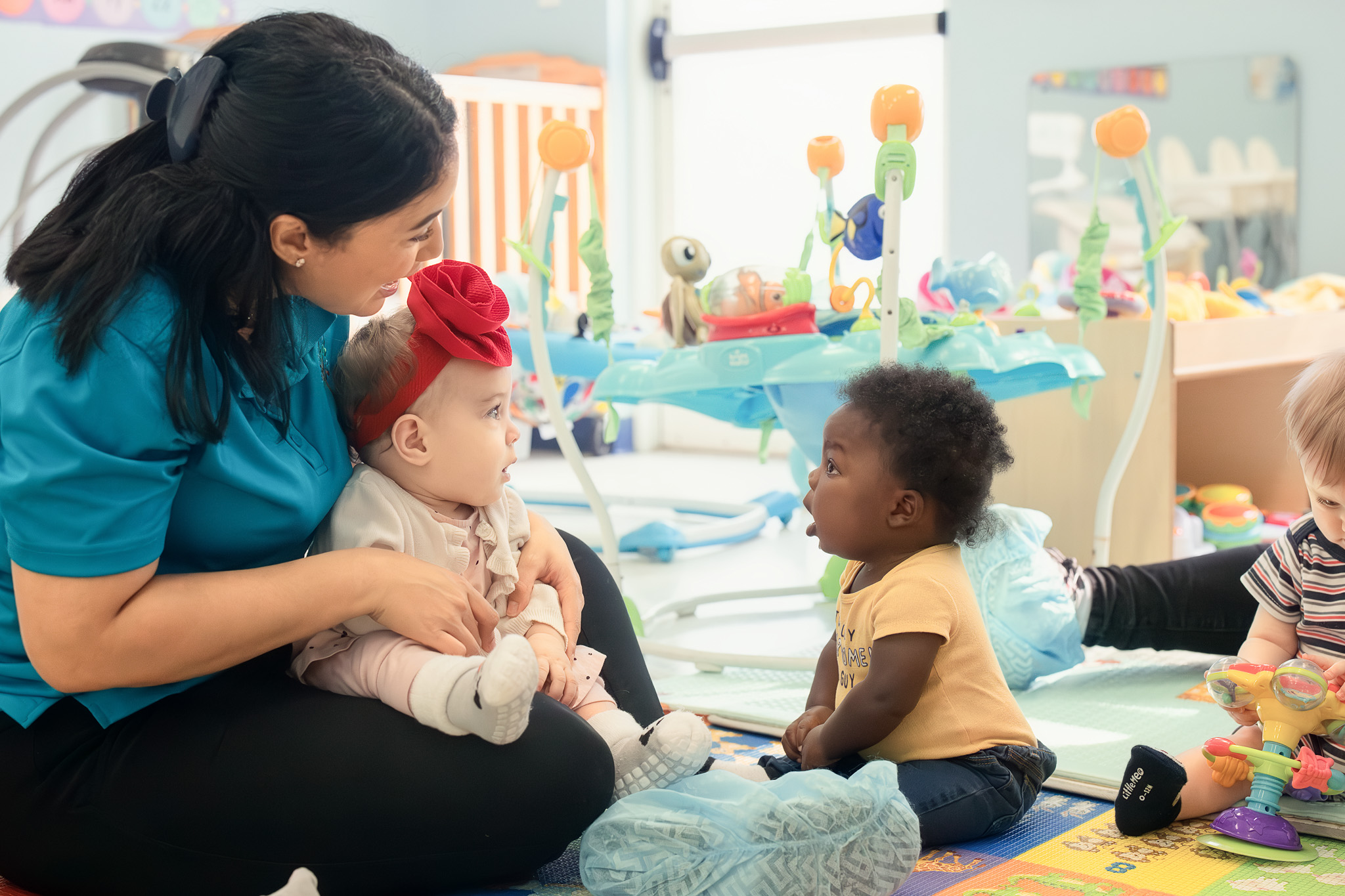 Little Newtons infant and toddler room